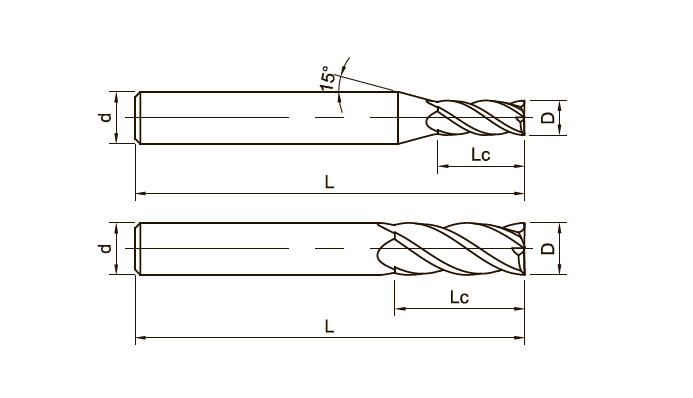 SS600-S4-63009 Фреза концевая твердосплавная GESAC