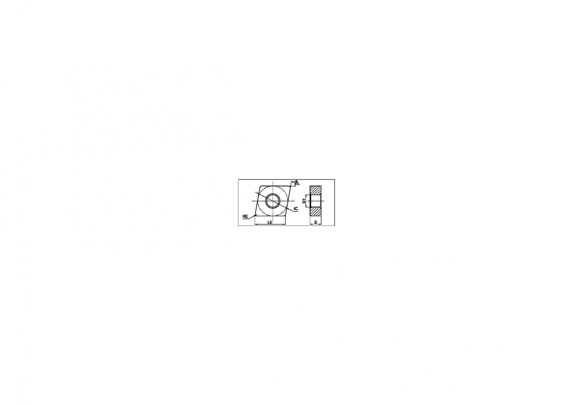 CNMG120404-EL-GM3215 Пластина для точения GESAC