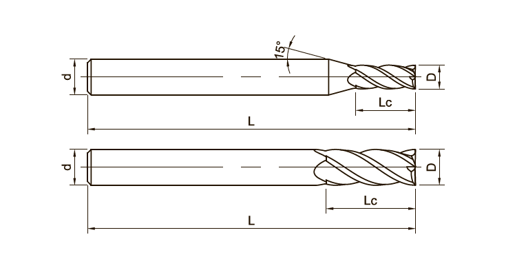 SS600-SH4-06016 Фреза концевая твердосплавная GESAC